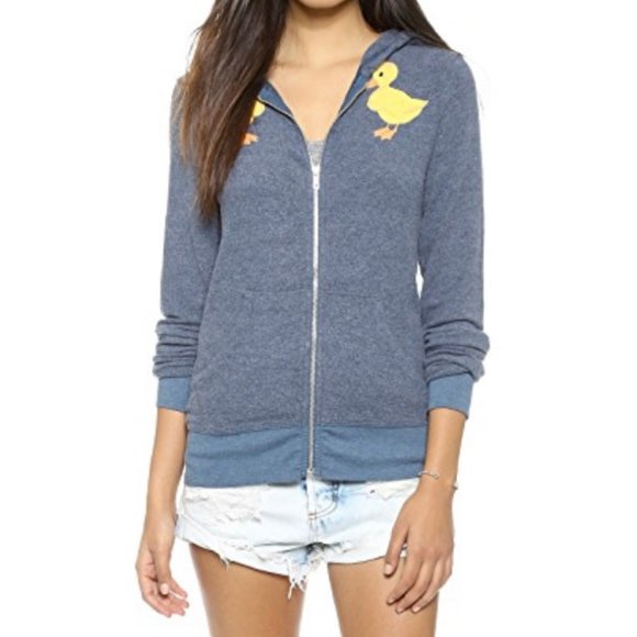 Wildfox Other - Wildfox RARE Ducklings Full Zip Hoodie Jogger SET